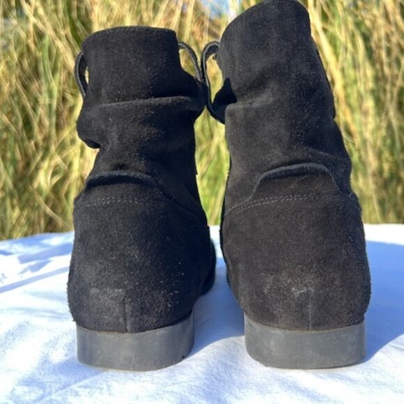 Birkenstock Sarnia Waxed Suede Boot, black, Size 40 EU (9-9.5US) - Picture 4 of 7